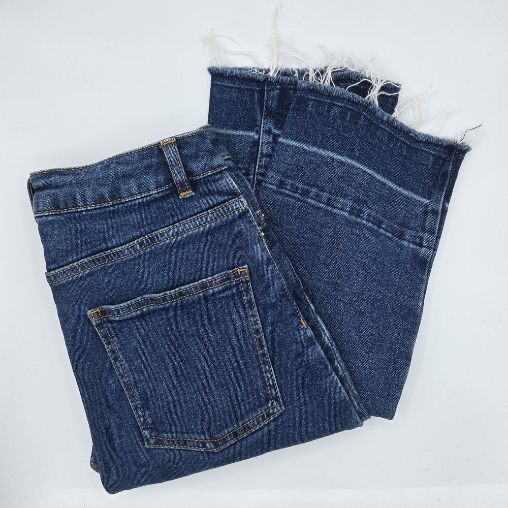 Massimo Dutti High Rise Ankle Jeans